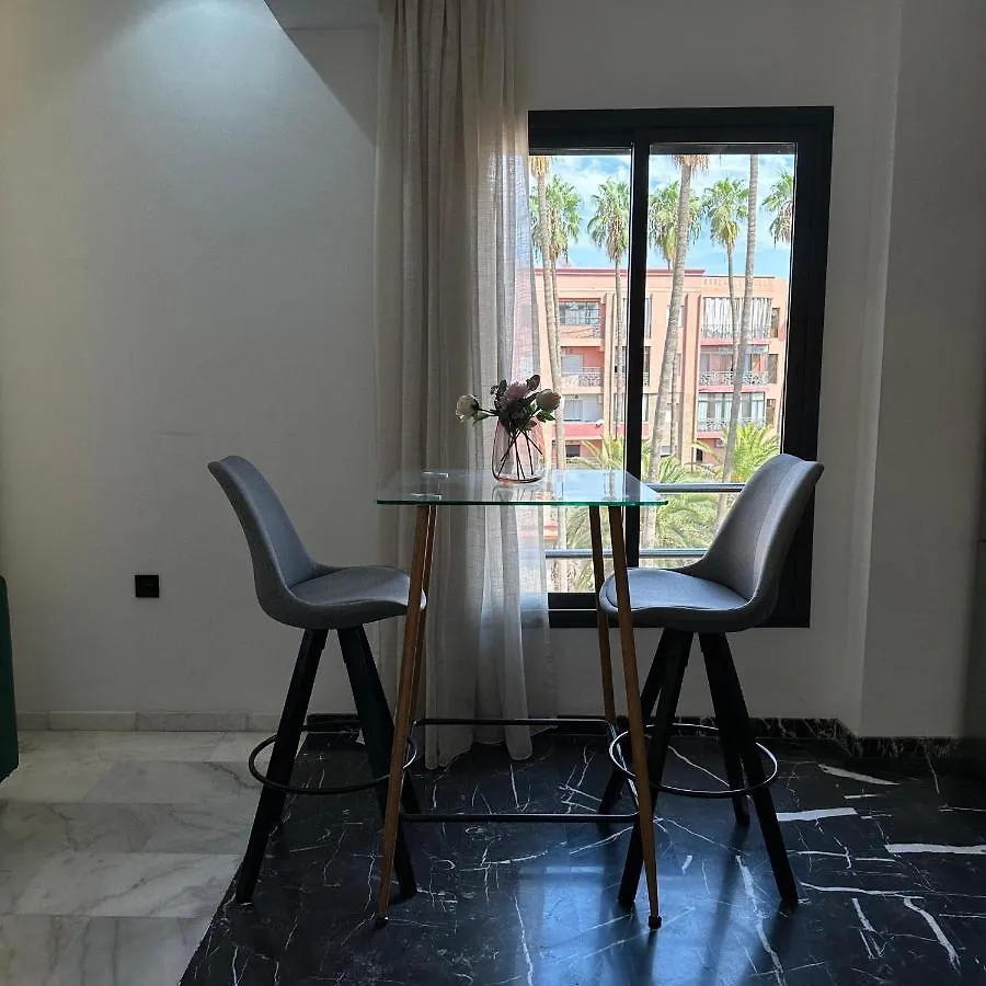 Downtown Loft: Rooftop Pool & Gym Apartment Marrakesh 0*,  Morocco